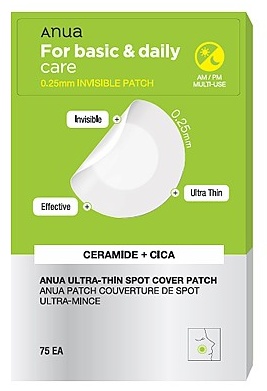 Anua ultra-thin spot cover patch