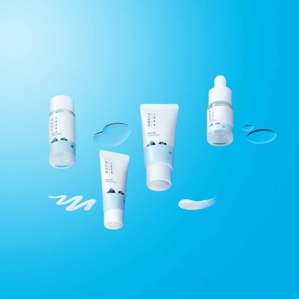 Round Lab 1025 Dokdo line skin care trial kit