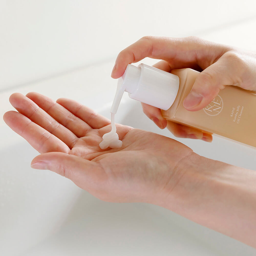Kaine kombu jelly oil cleanser