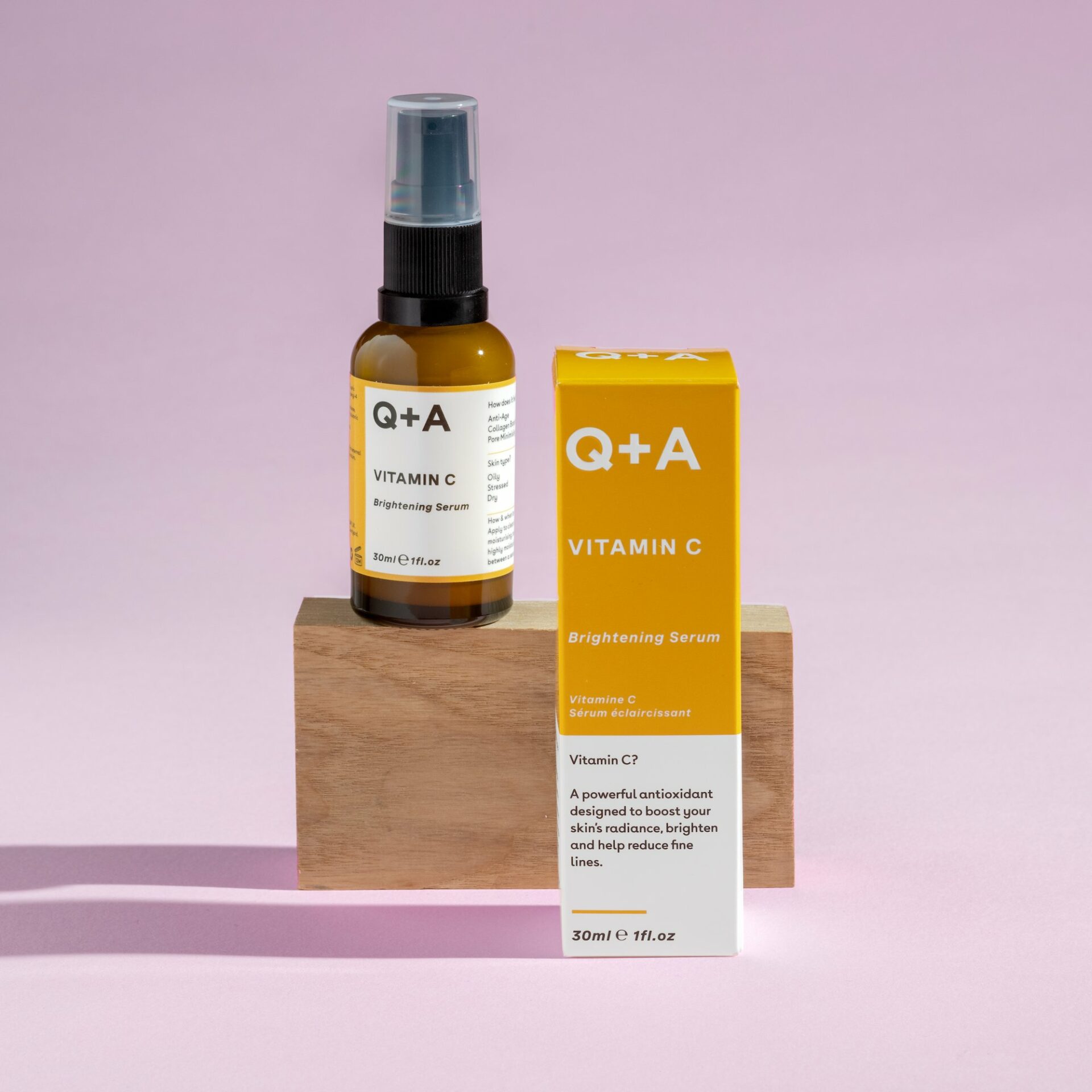 Q+A vitamin C Brightening Serum 30ml