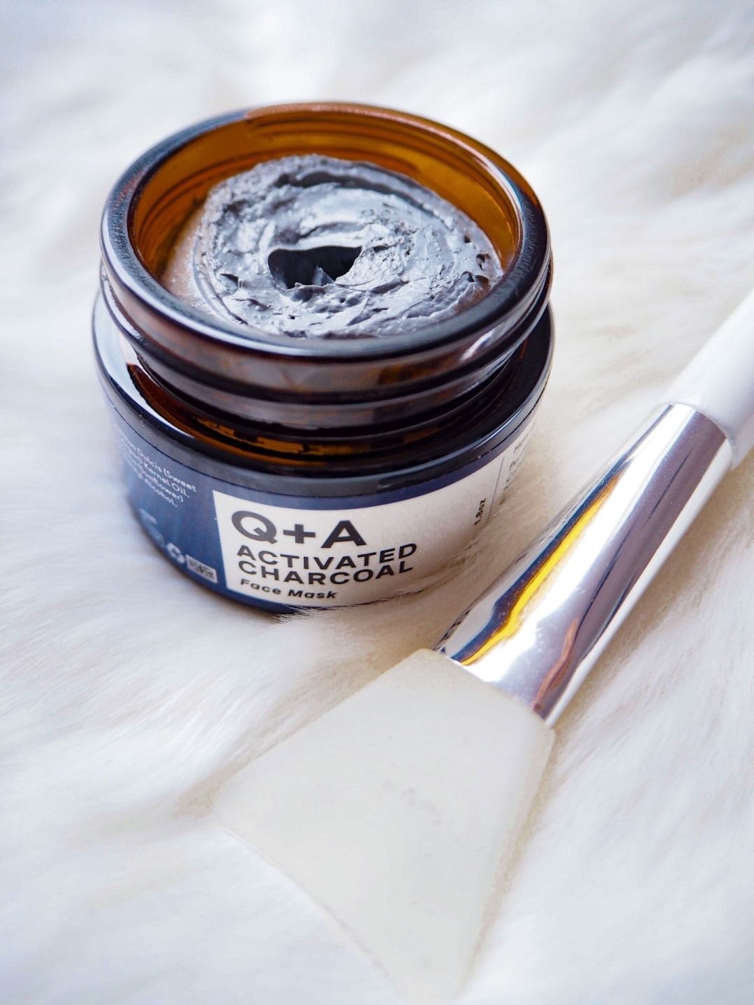 Q+A Маска для лица ACTIVATED CHARCOAL 50гр