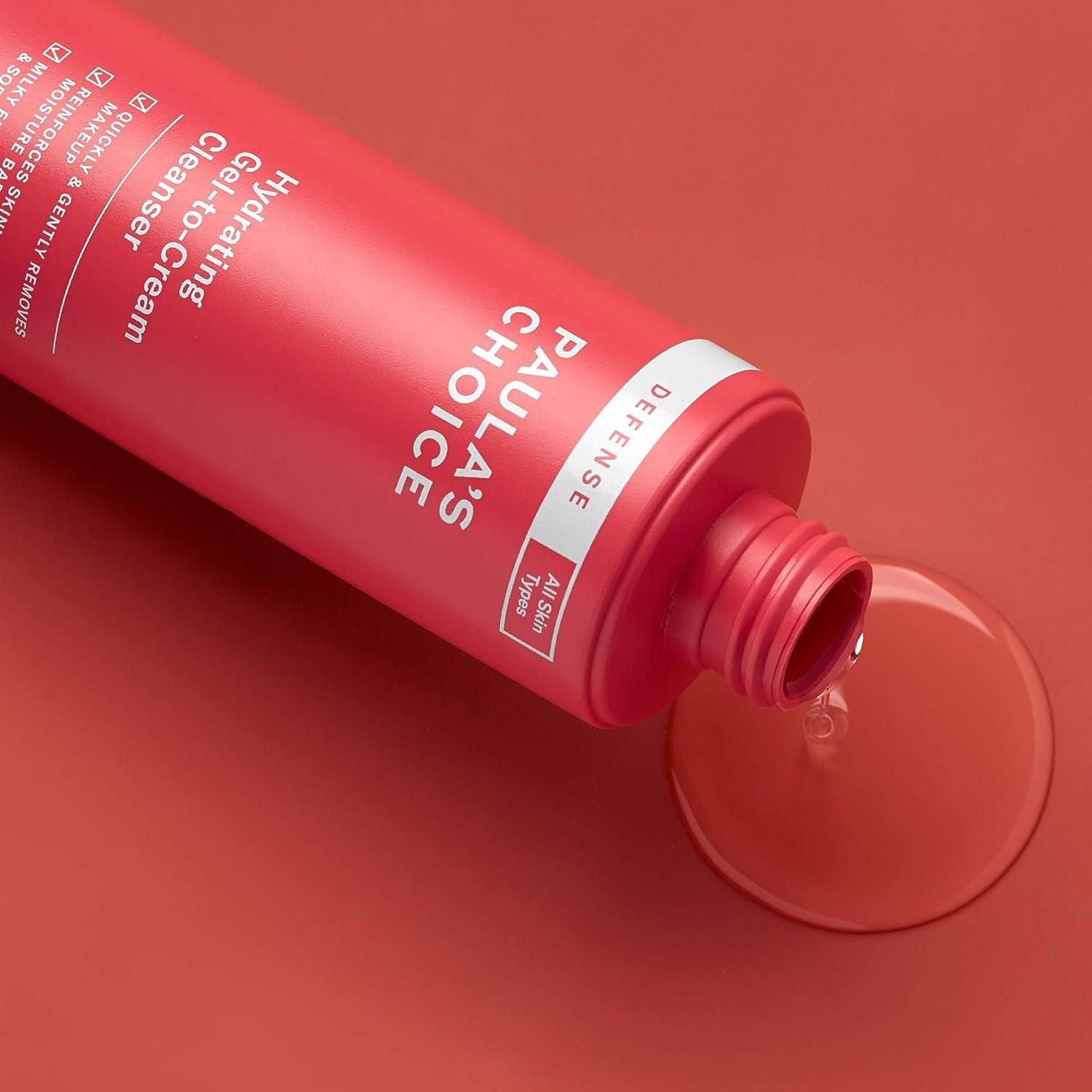 Paula’s choice defense hydrating gel to cream cleanser