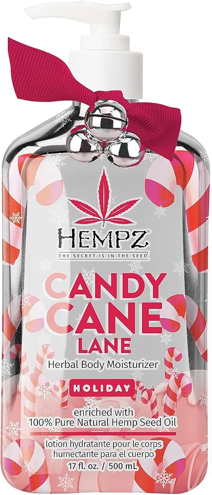 Hempz candy cane holiday edition moisturizer
