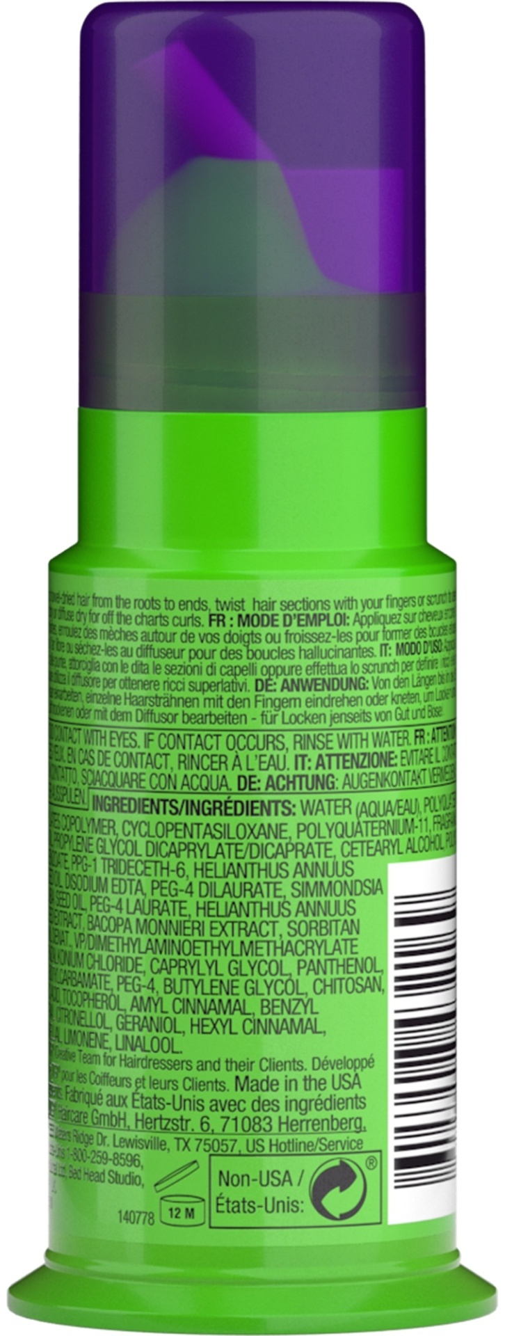 TIGI Bed Head Curls rock amplifier
