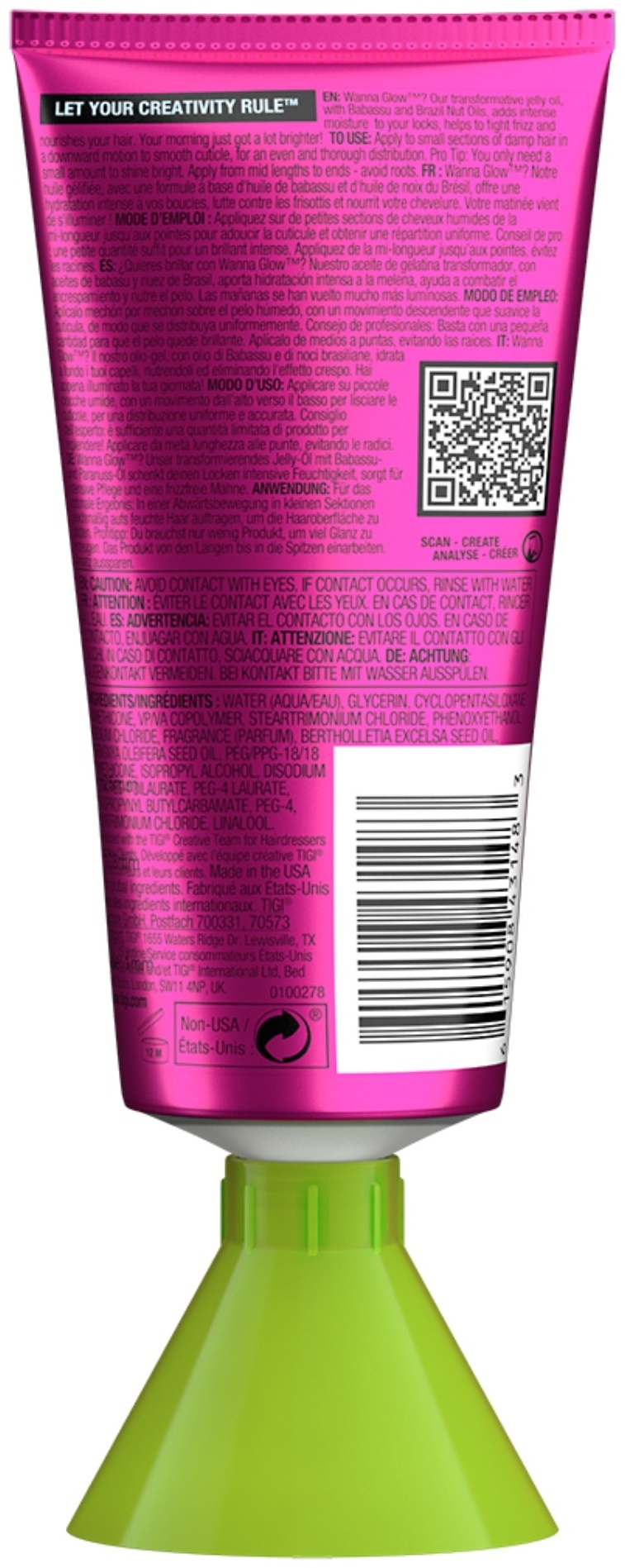 TIGI BED HEAD WANNA GLOW масло-желе для волос 100мл