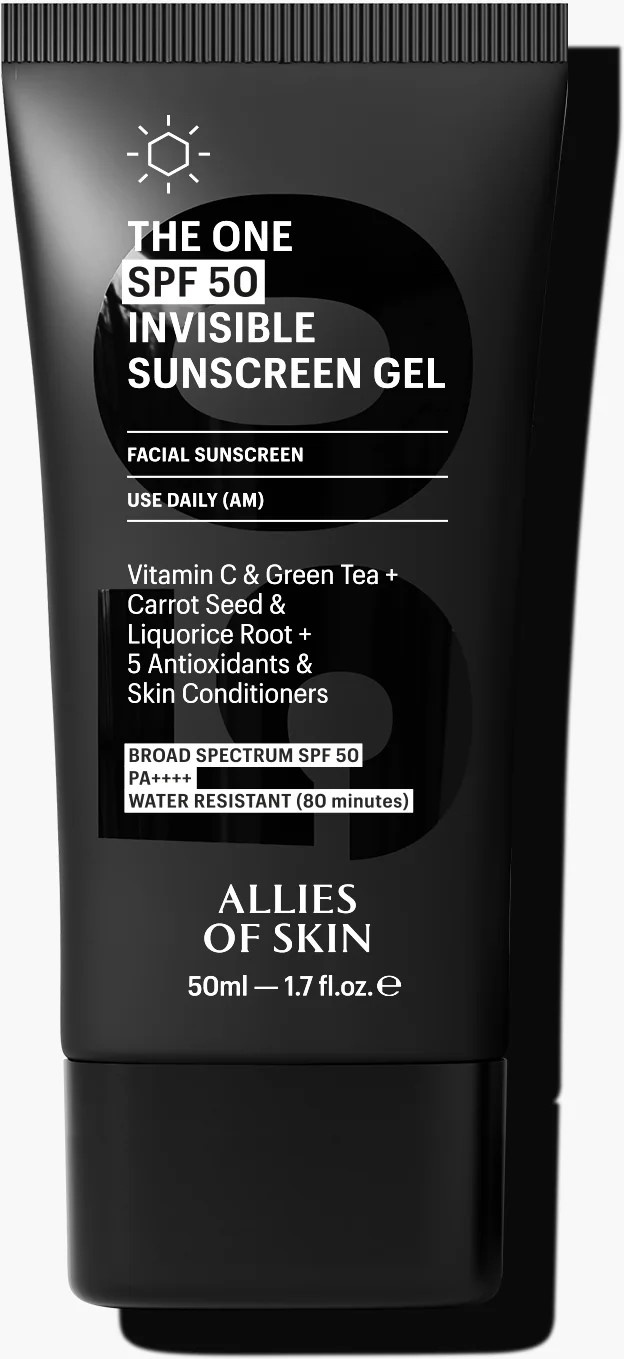 Allies of skin the one spf 50 invisible sunscreen gel