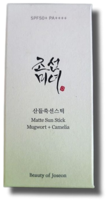 Beauty of Joseon Matte sun stick: Mugwort+Camilia