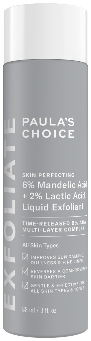 Paula’s choice 6% Mandelic Acid + 2% Lactic Acid Liquid Exfoliant