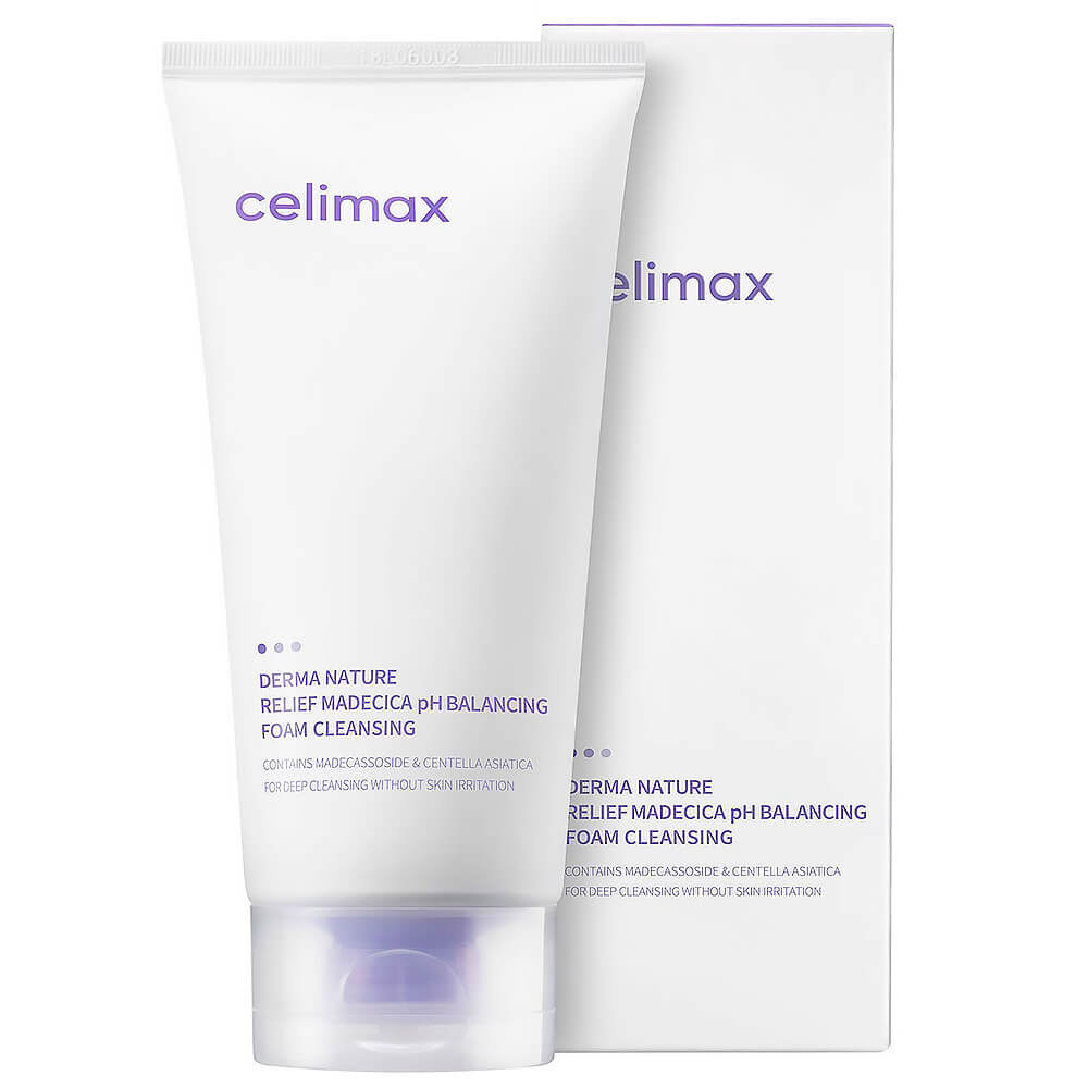 Celimax Derma Nature Relief Madecica pH Balancing Foam Cleansing