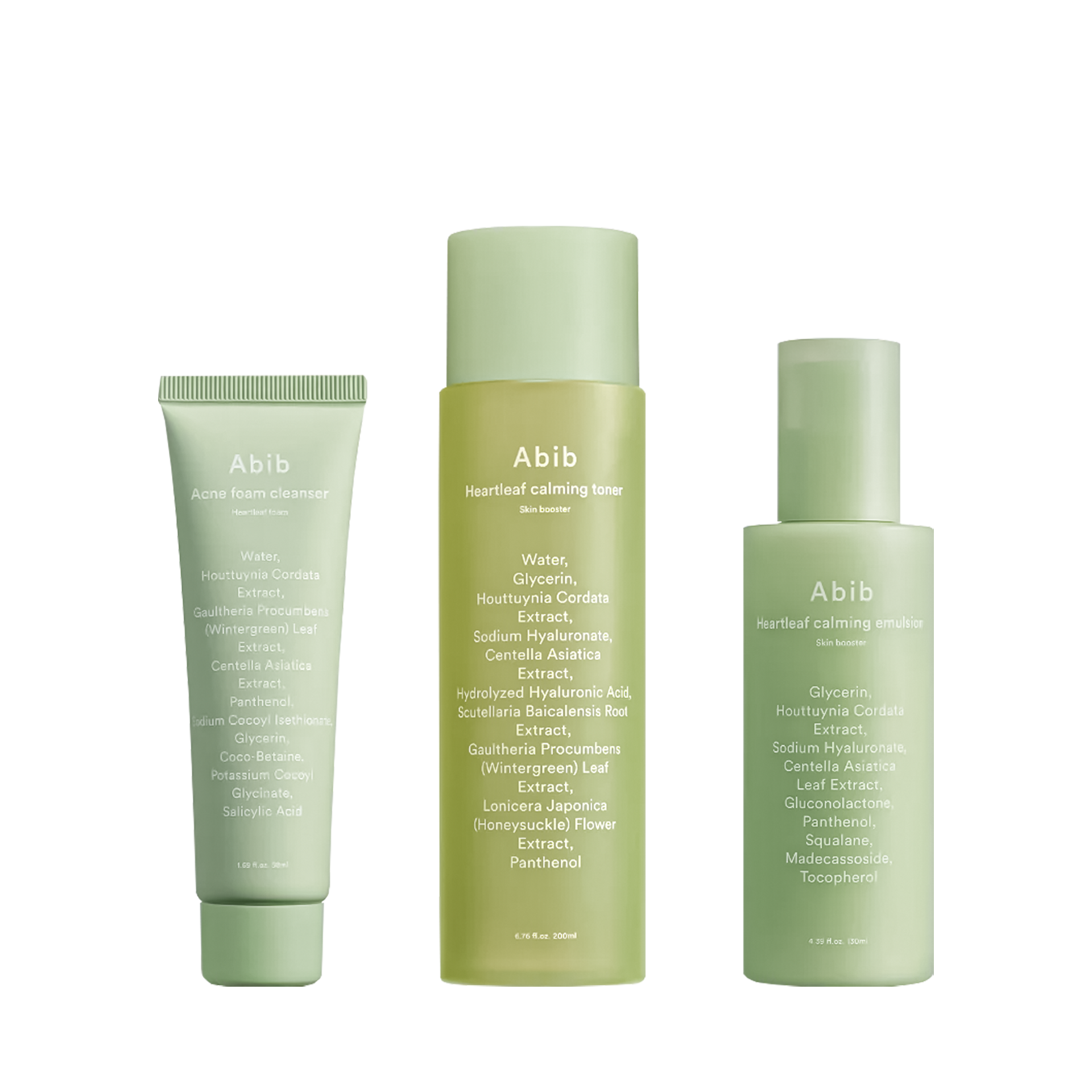 Abib Heartleaf calming набор 2step