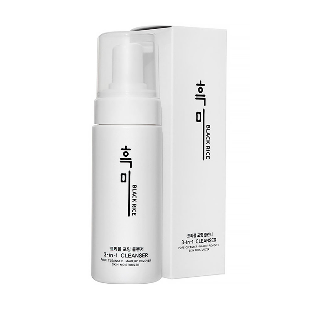 Black Rice 3 in 1 Cleanser
