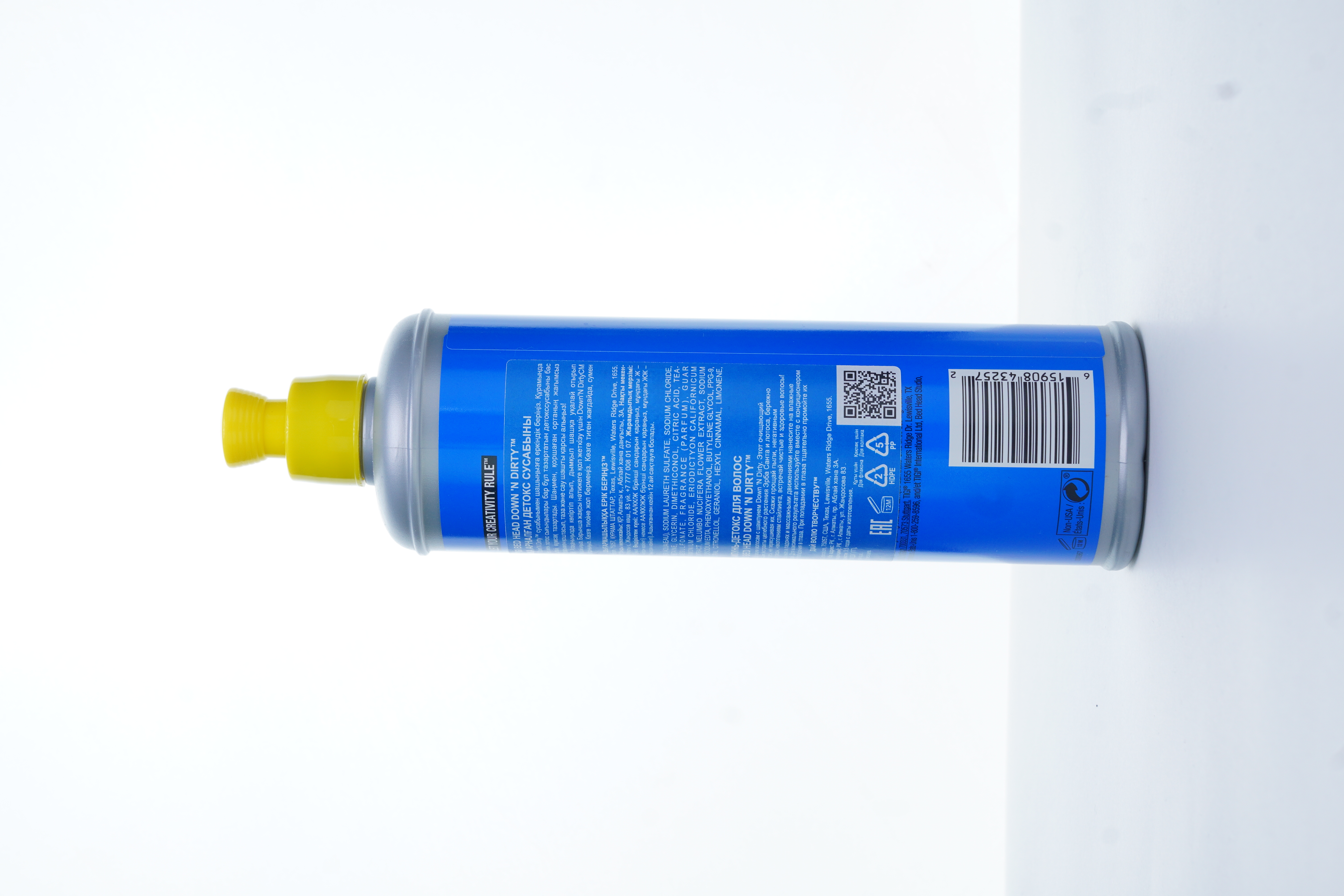 TIGI BED HEAD down n dirty shampoo 400мл