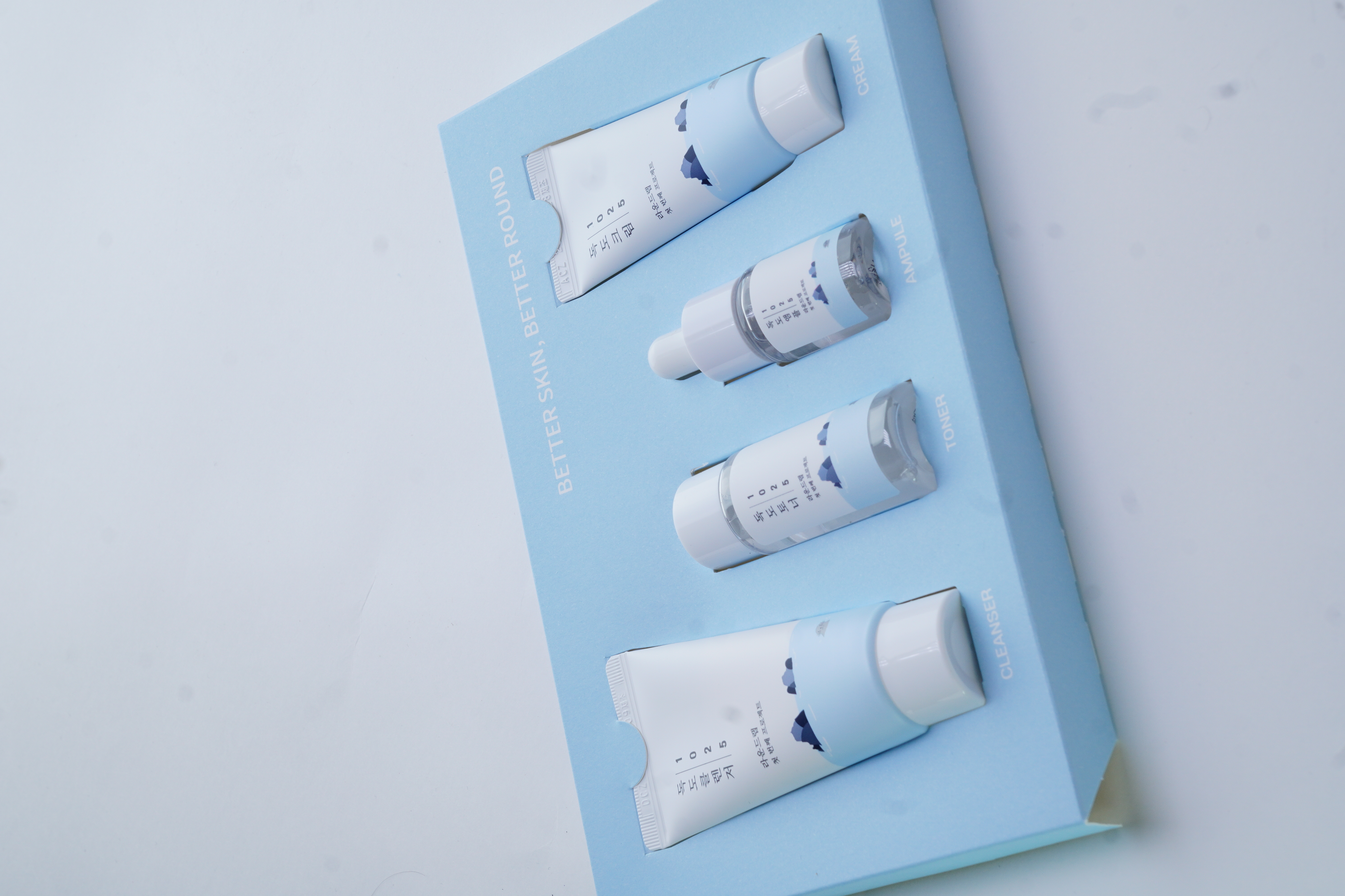 Round Lab 1025 Dokdo line skin care trial kit