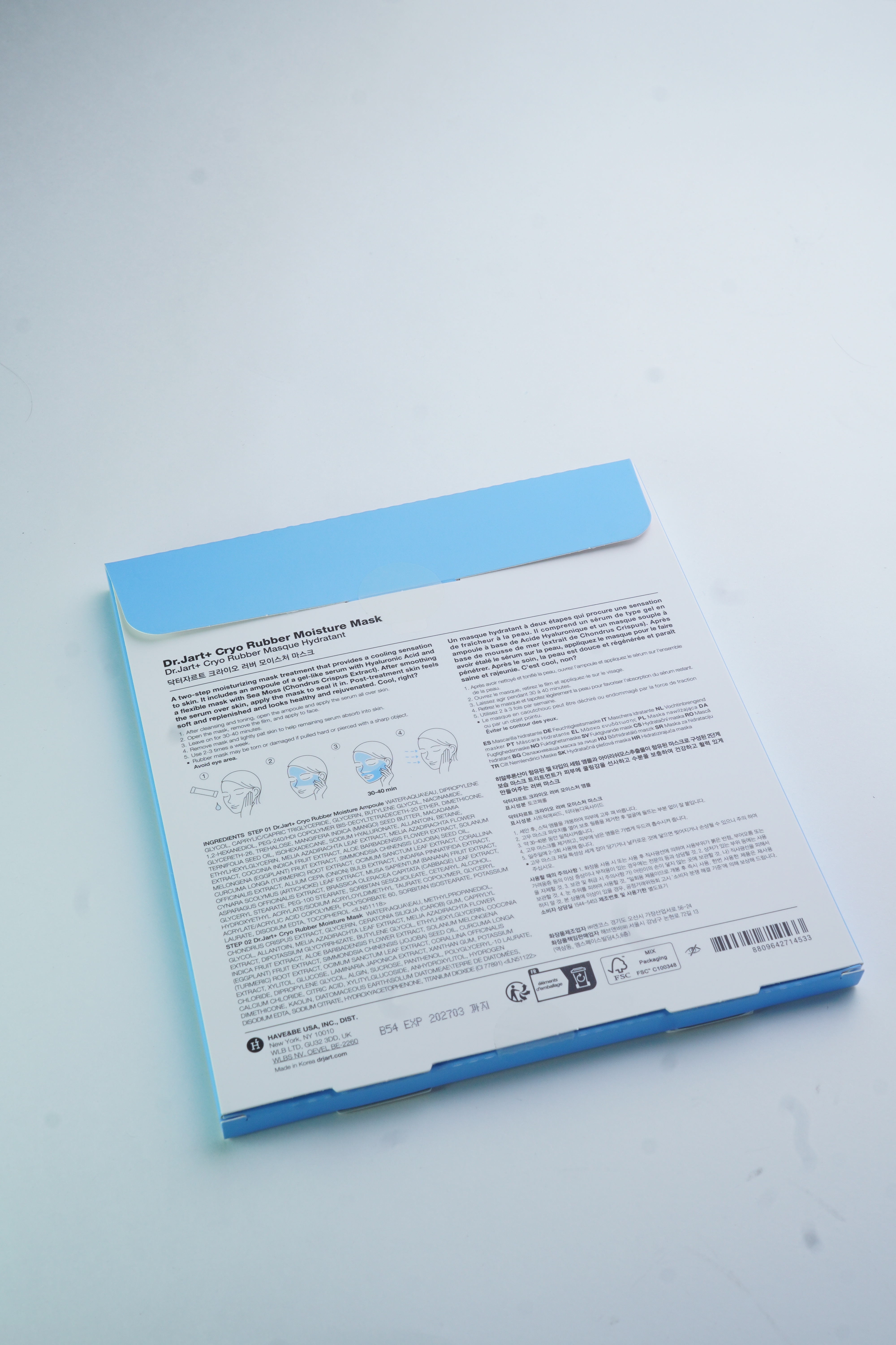 Dr.Jart+ Cryo Rubber Moisture Mask