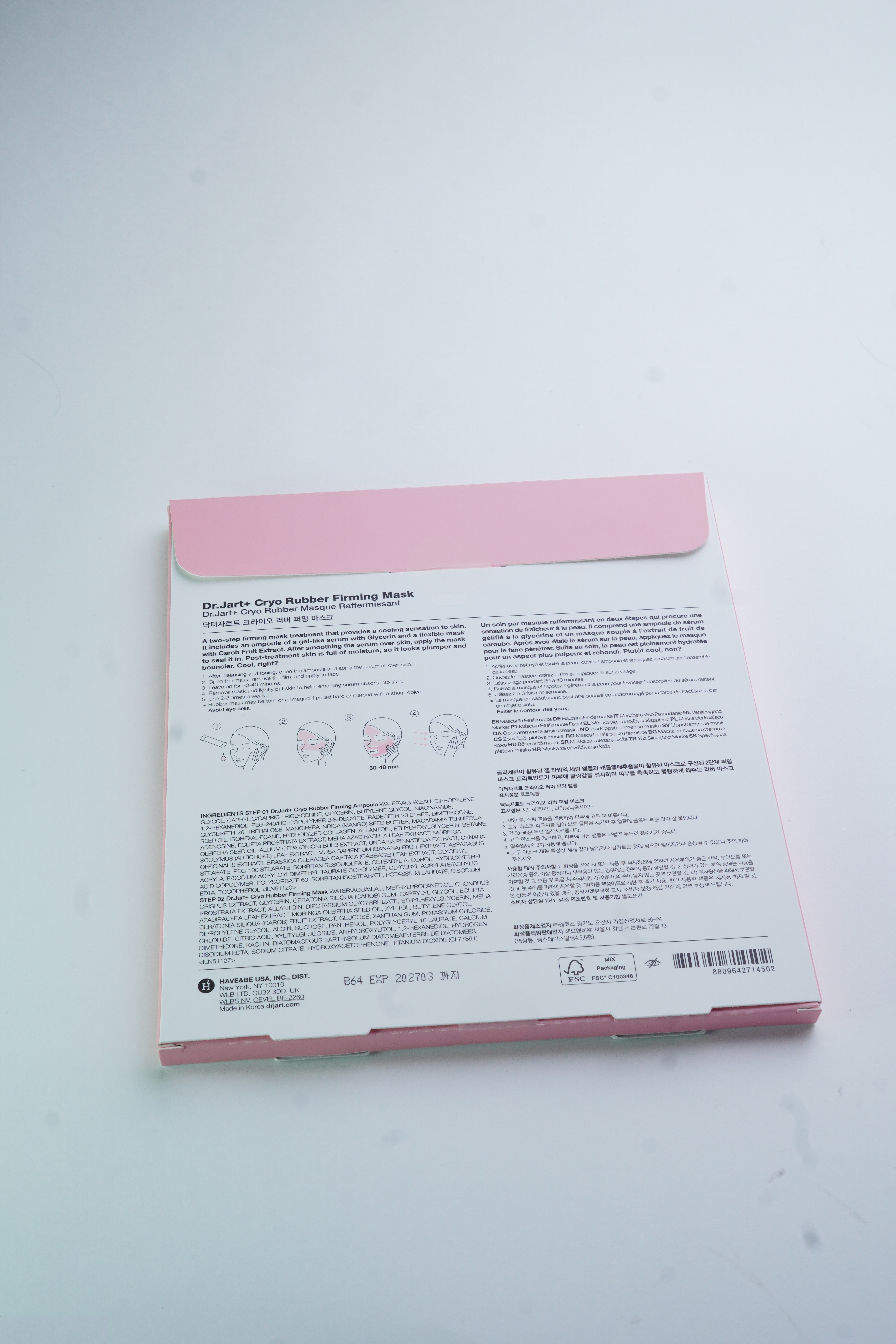 Dr.Jart+ Cryo Rubber Friming Mask