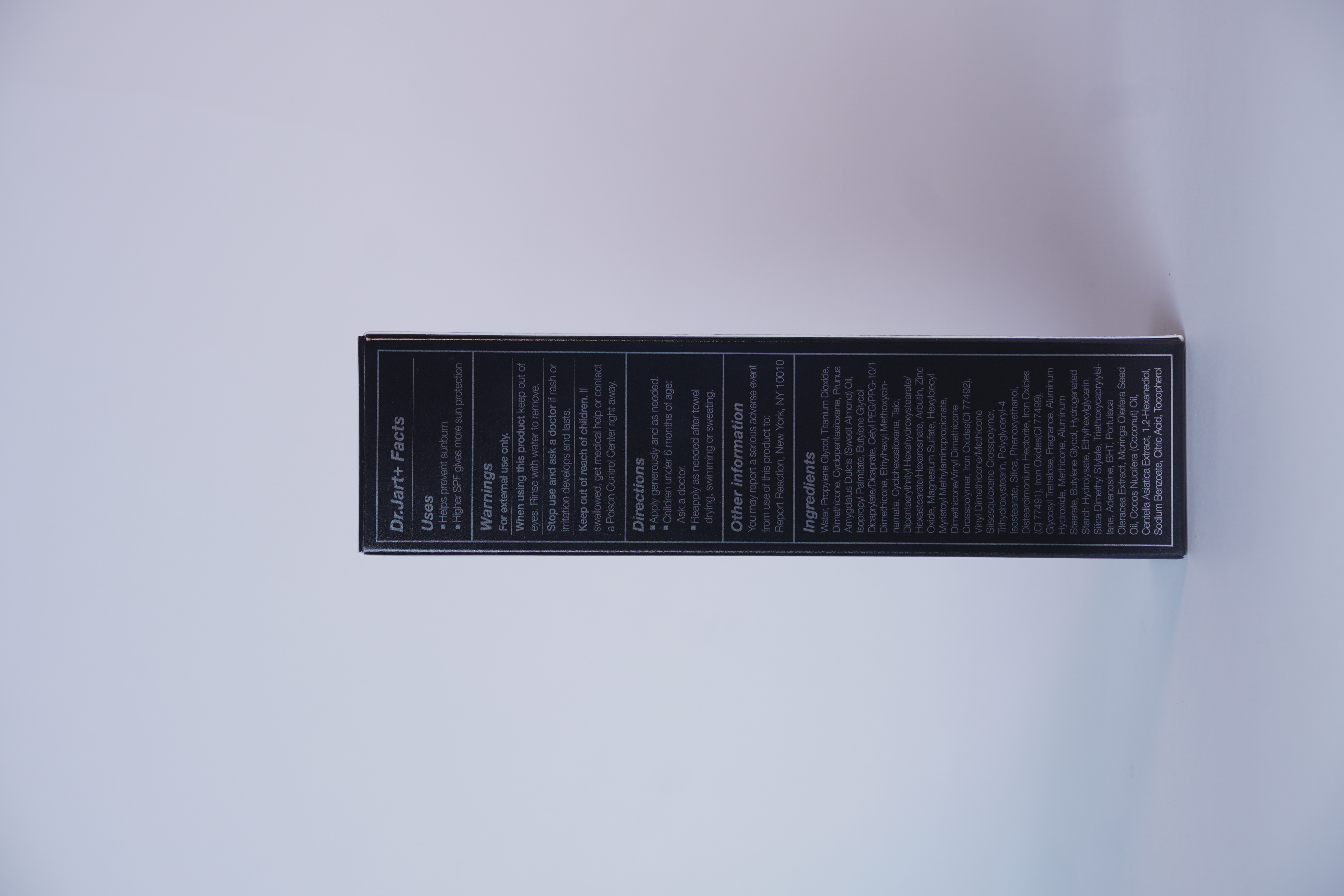 BB DR JART spf25 BLACK LABEL