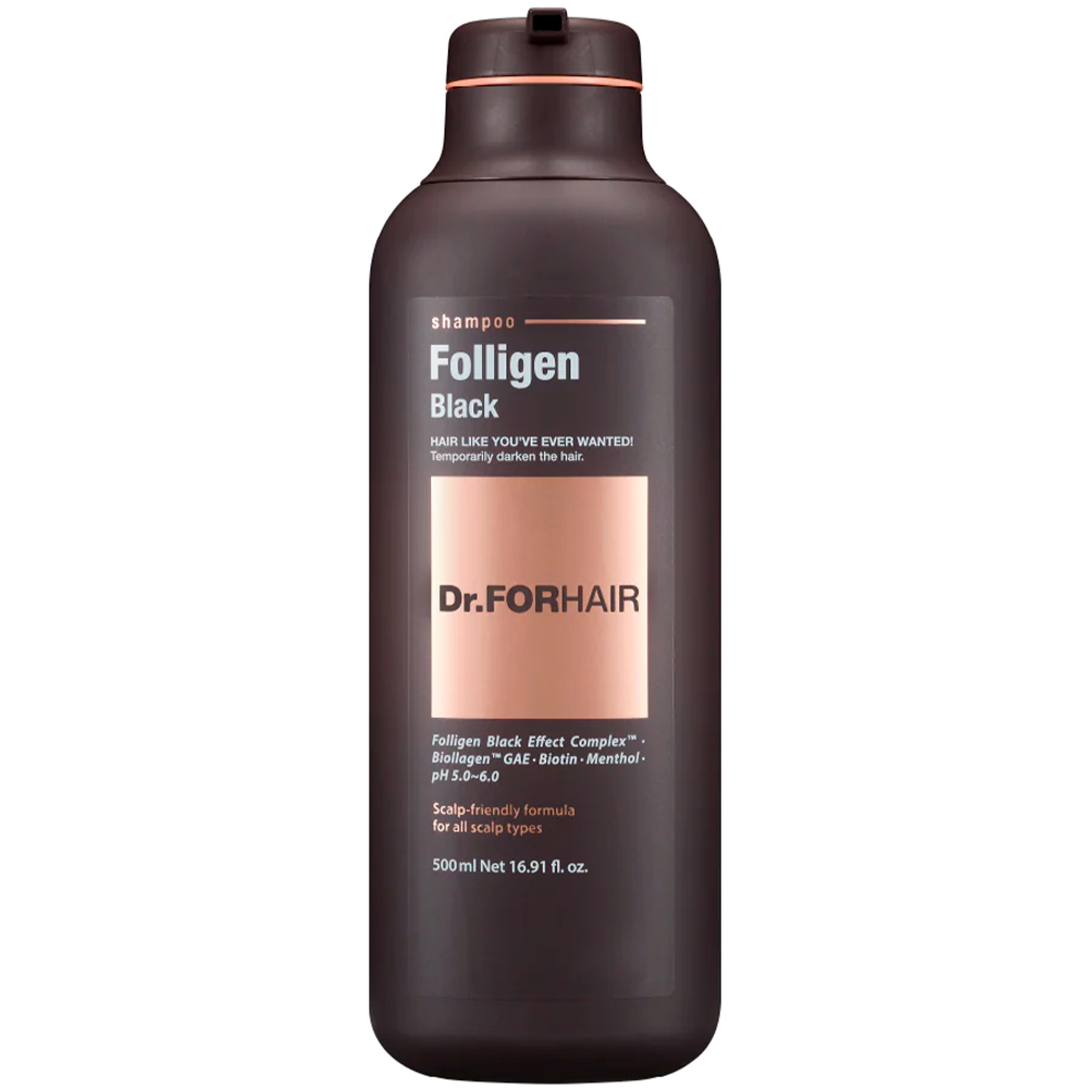 Folligen Black Shampoo 500 ml