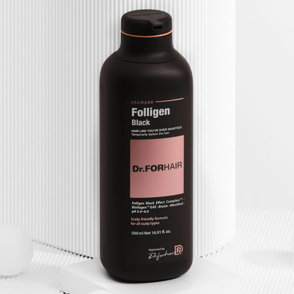 Folligen Black Shampoo 500 ml