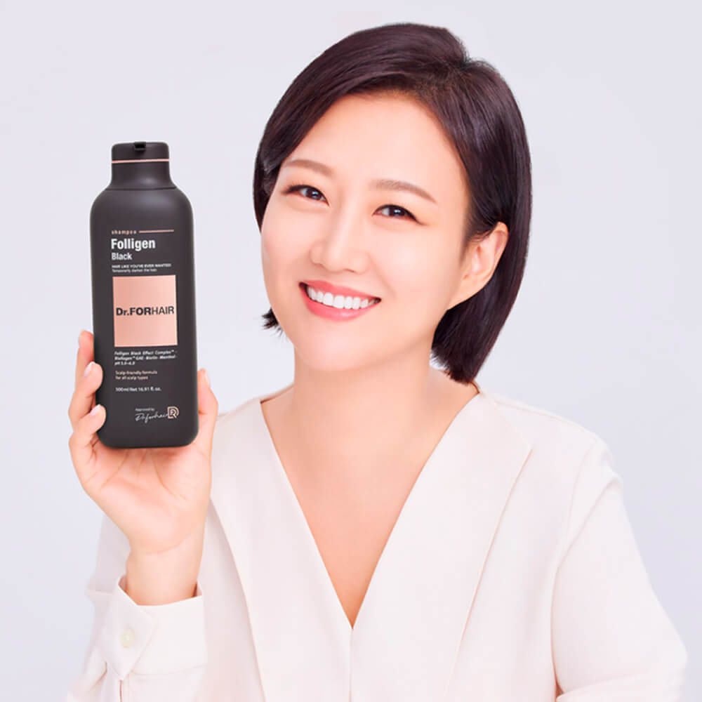 Folligen Black Shampoo 500 ml