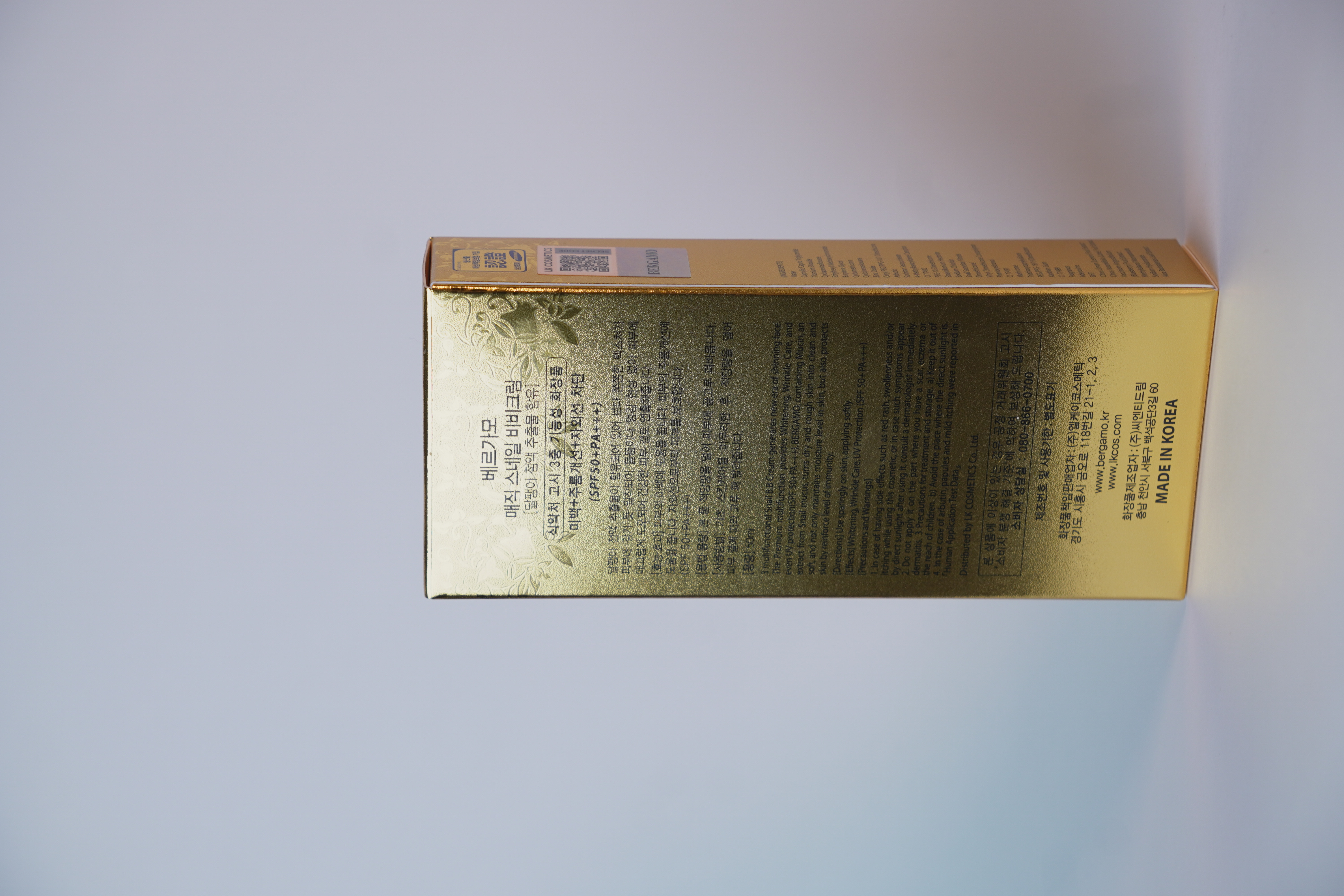 Bergamo Magic snail BB Cream SPF 50