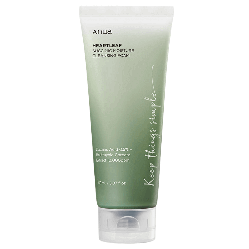 ANUA Heartleaf Succinic Moisture Cleansing Foam