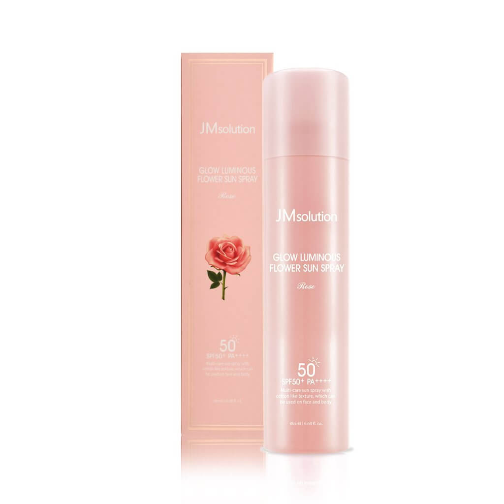 JMsolution Glow Luminous Flower Sun Spray SPF50