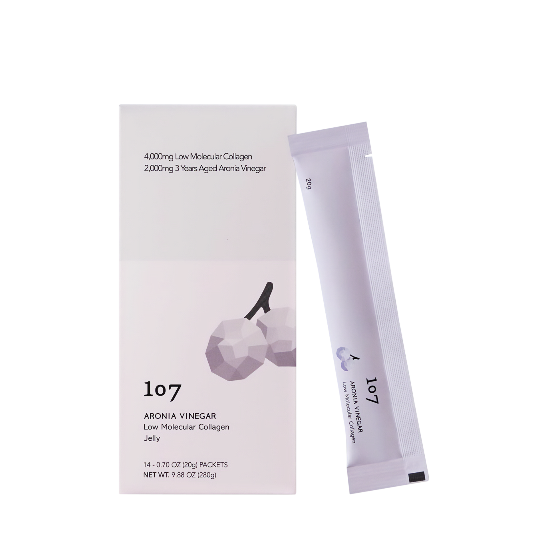 107 Low Molecular Collagen, Aronia Vinegar