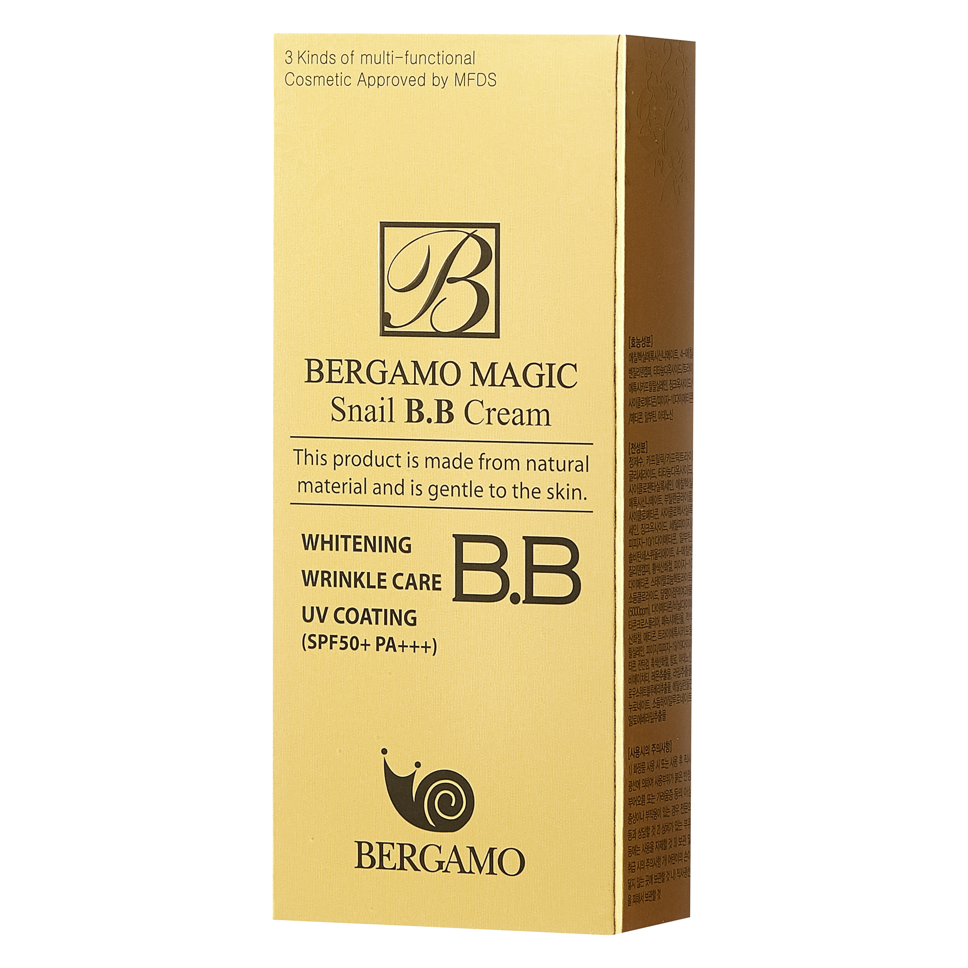 Bergamo Magic snail BB Cream SPF 50