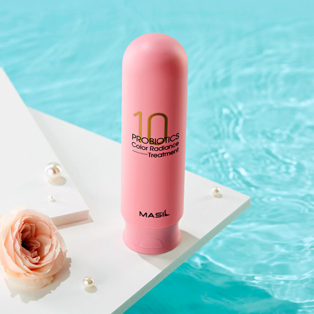 Masil color radiance 10 treatment, розовая