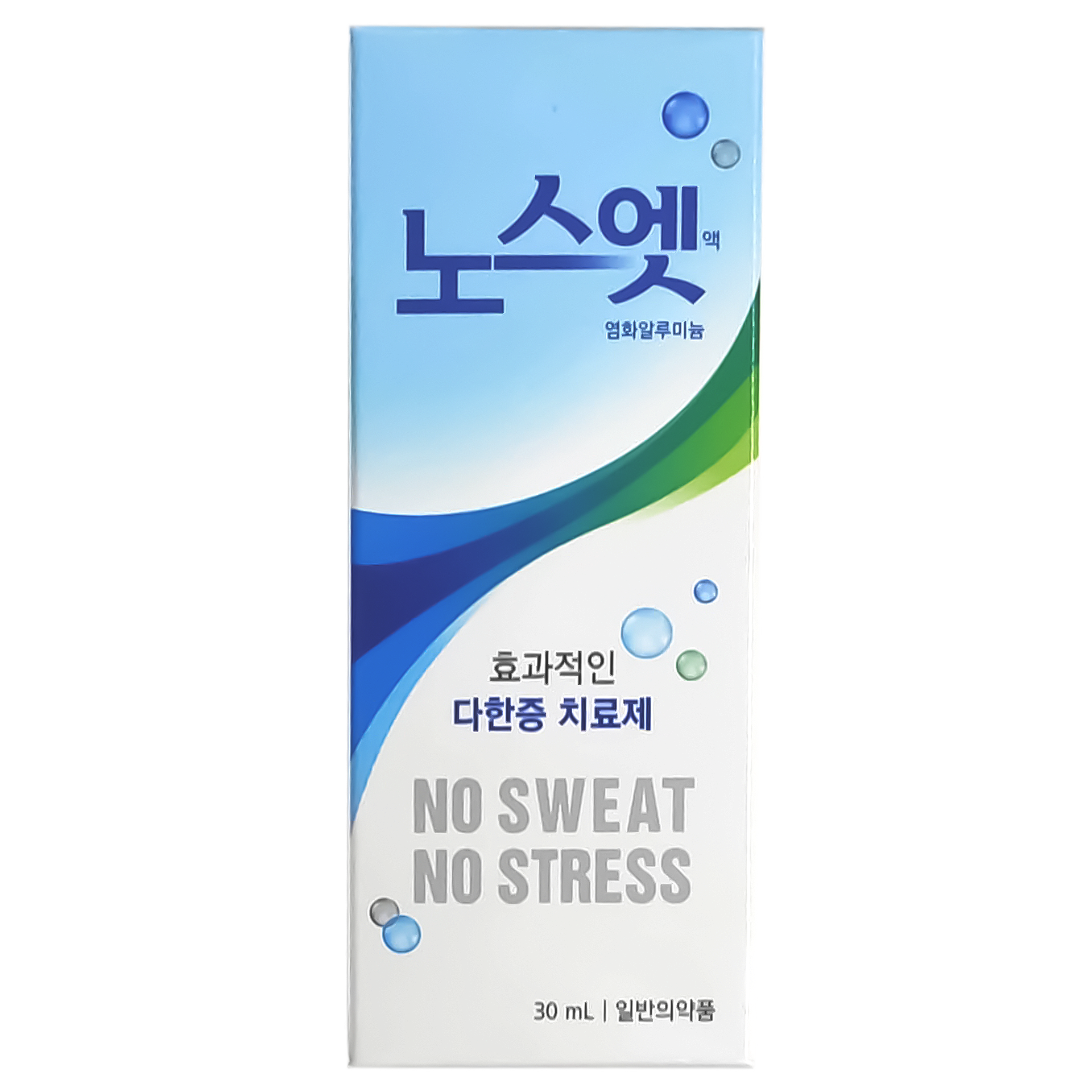 No sweat no stress дезодорант синий