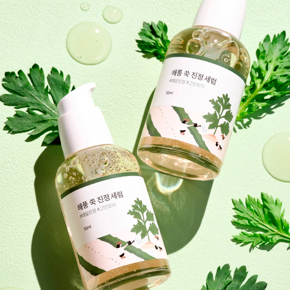 Round lab mugwort serum