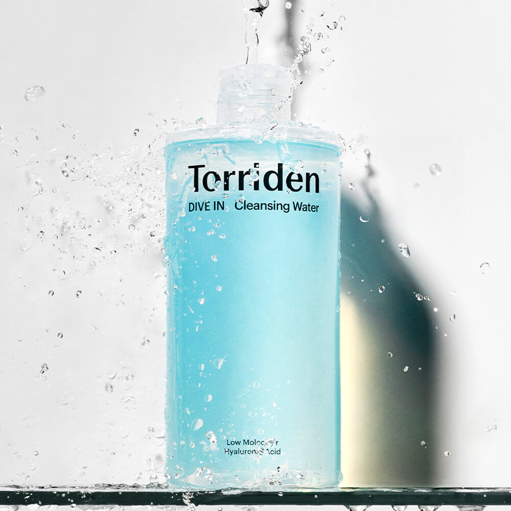 Torriden dive in cleansing water