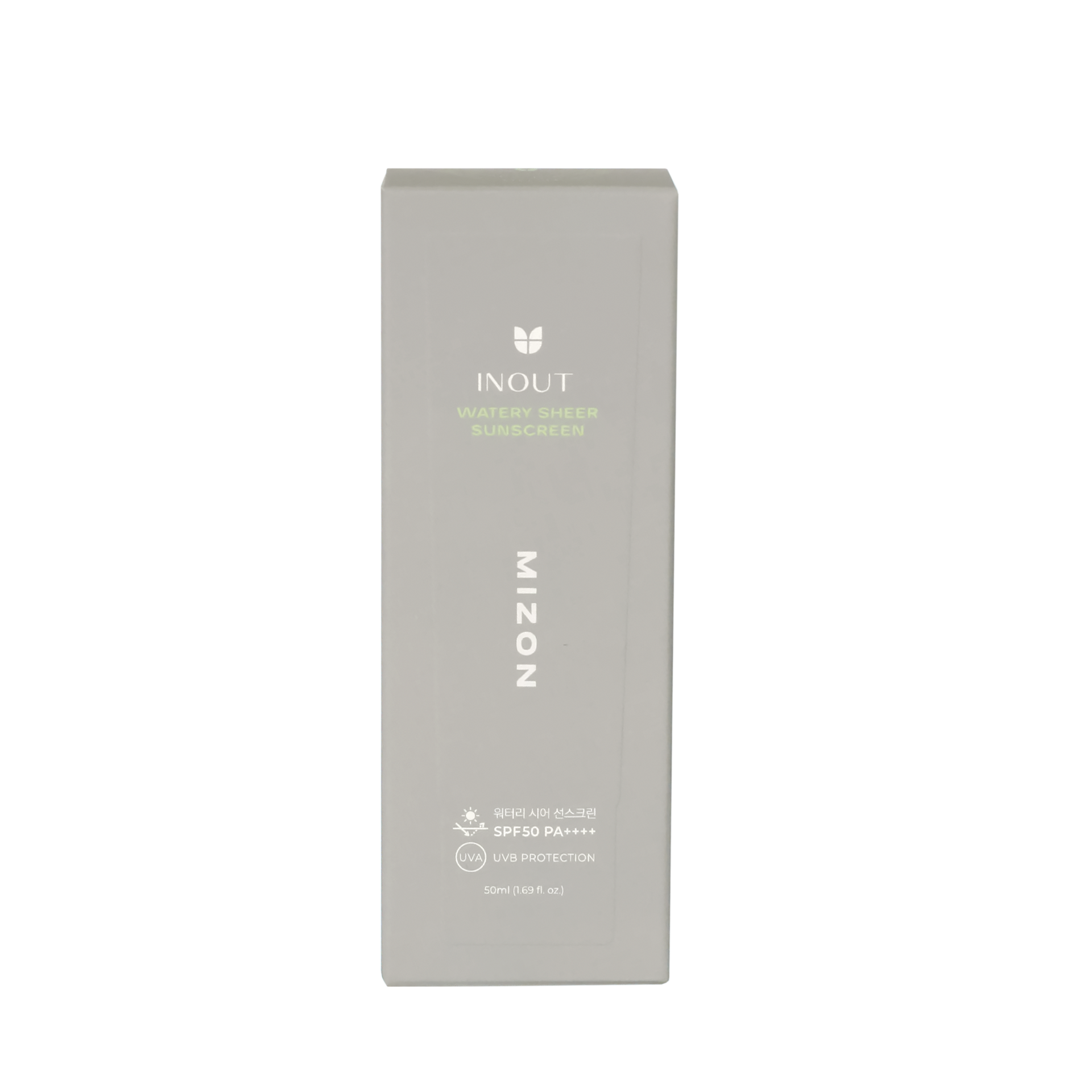 Mizon Inout Watery Sheer Sunscreen SPF 50