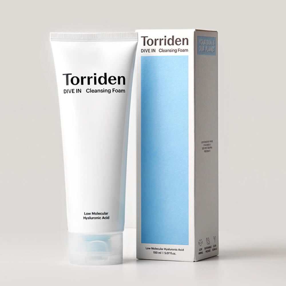 Torriden DIVE IN Low Molecular Hyaluronic Acid Cleansing Foam