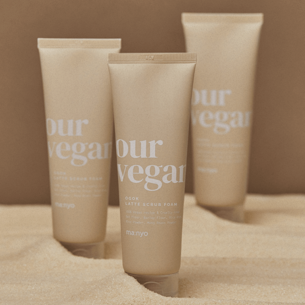 Manyo Our Vegan Ogok Latte Scrub Foam