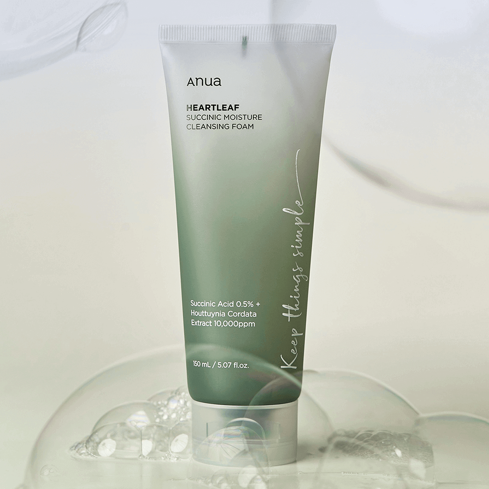 ANUA Heartleaf Succinic Moisture Cleansing Foam