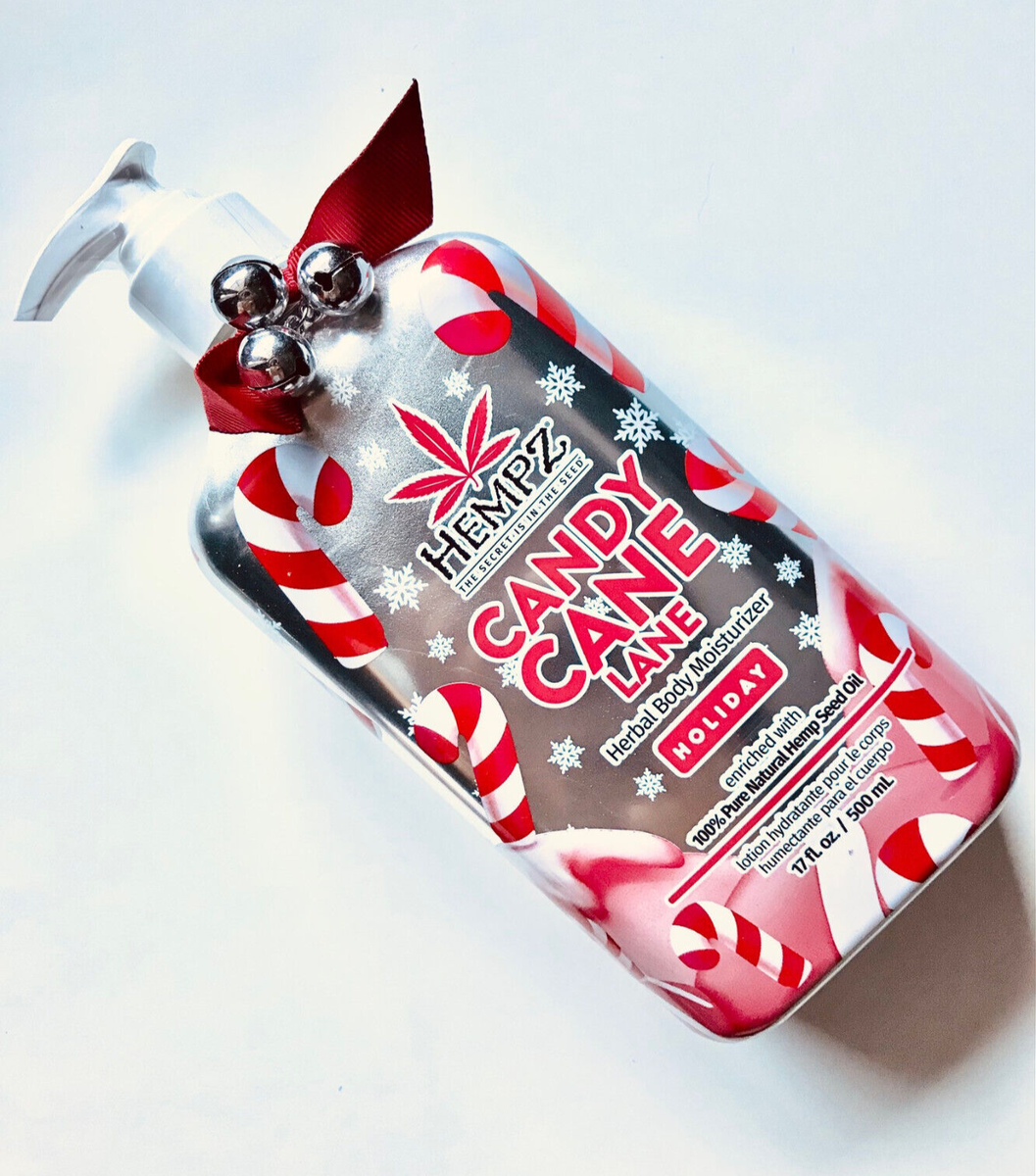 Hempz candy cane holiday edition moisturizer