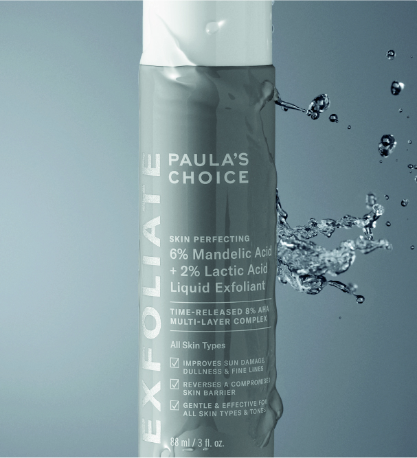 Paula’s choice 6% Mandelic Acid + 2% Lactic Acid Liquid Exfoliant